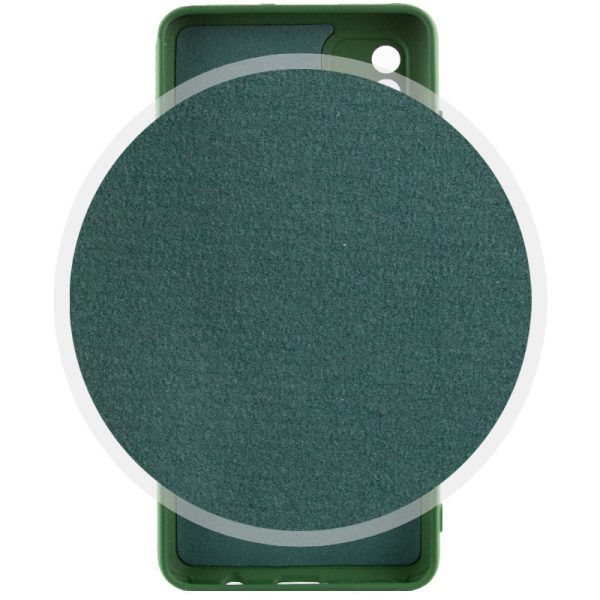 Чохол для Samsung Galaxy A05 Зелений Silicone Cover Lakshmi Full Camera (A) - Зображення 3