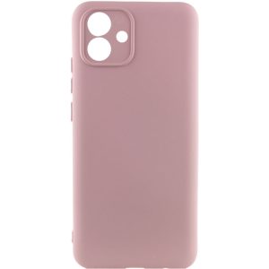 Чохол для Samsung Galaxy A05 Рожевий Silicone Cover Lakshmi Full Camera (A)