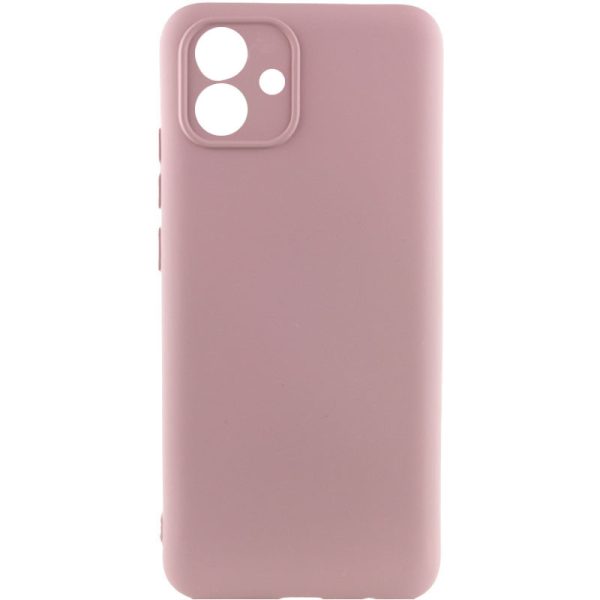 Чохол для Samsung Galaxy A05 Рожевий Silicone Cover Lakshmi Full Camera (A)