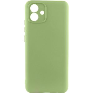 Чохол для Samsung Galaxy A05 Зелений Silicone Cover Lakshmi Full Camera (A)