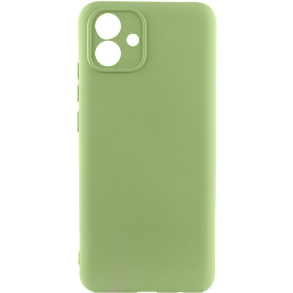 Чохол для Samsung Galaxy A05 Зелений Silicone Cover Lakshmi Full Camera (A)
