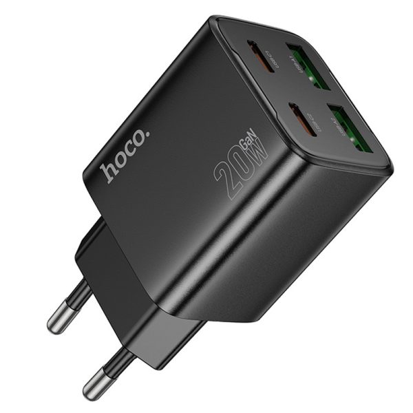 Зарядний пристрій Hoco N55 Fundador PD20W four-port (2USB-A/2C) - Зображення 4