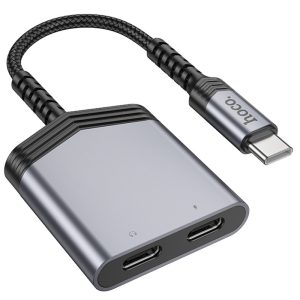 Перехідник Hoco LS40 Type-C to dual Type-C