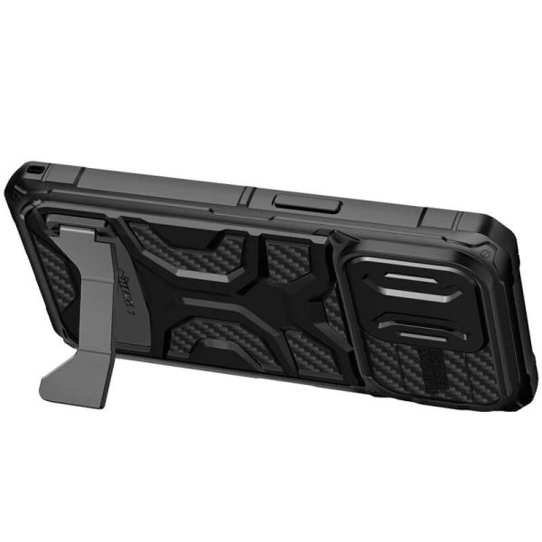 Чохол для iPhone 14 Pro Armor Чорний Nillkin CamShield Adventurer Pro (шторка на камеру) - Зображення 3