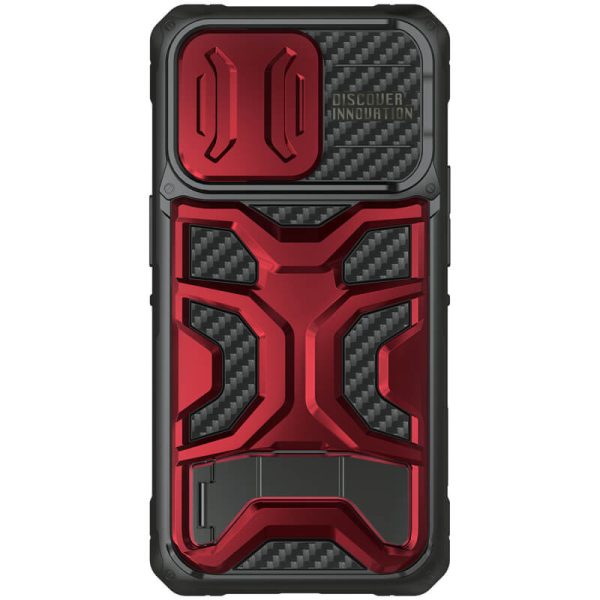 Чохол для iPhone 14 Pro Maga Червоний Nillkin CamShield Adventurer Pro (шторка на камеру) - Зображення 2