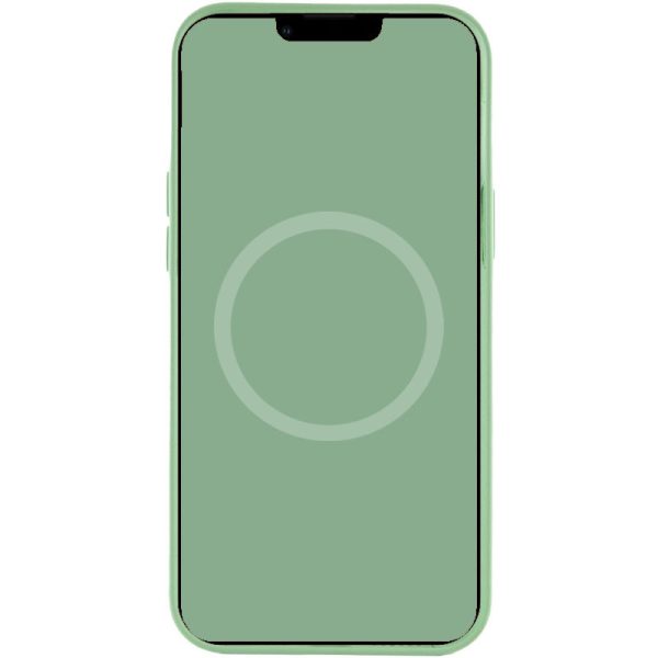 Чохол для iPhone 12 Pro Max Зелений Silicone case full with Magsafe and Animation - Зображення 4