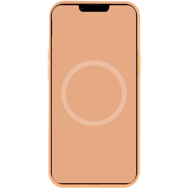 Чохол для iPhone 12 Pro Max Помаранчевий Silicone case full with Magsafe and Animation - Зображення 4