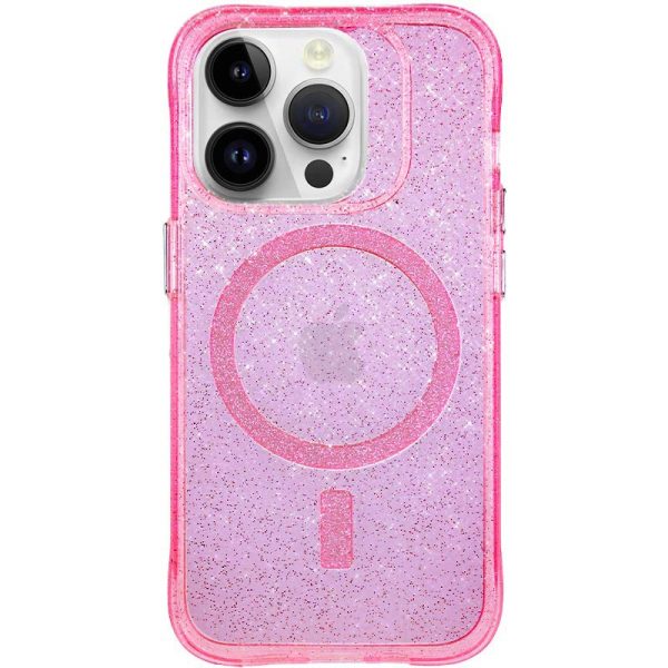 Чохол для iPhone 12 Pro Max Рожевий TPU Radiance with MagSafe