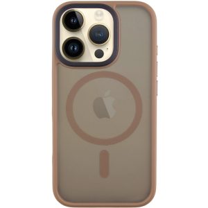 Чохол для iPhone 16 Pro Золотий Metal Buttons with MagSafe