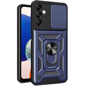 Ударостійкий чохол для Samsung Galaxy M52 Синій Camshield Serge Ring