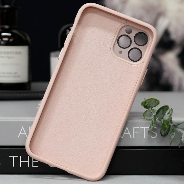 Чохол для iPhone 12 Pro Рожевий TPU+Glass Sapphire Midnight with MagSafe - Зображення 3