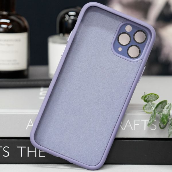 Чохол для iPhone 12 Pro Max Фіолетовий TPU+Glass Sapphire Midnight with MagSafe - Зображення 3