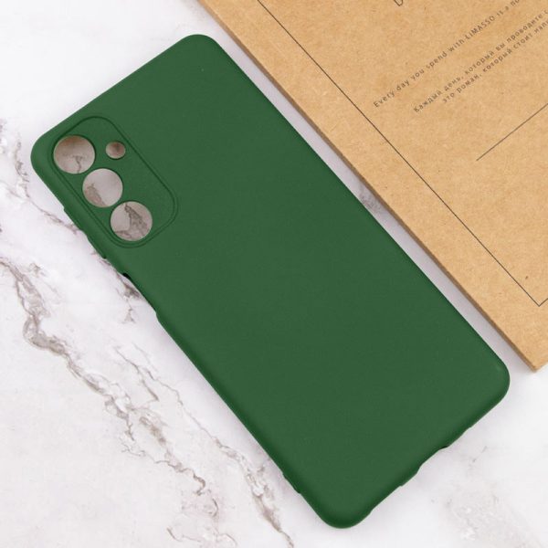 Чохол для Samsung Galaxy M14 5G Зелений Silicone Cover Lakshmi Full Camera (A) - Зображення 4