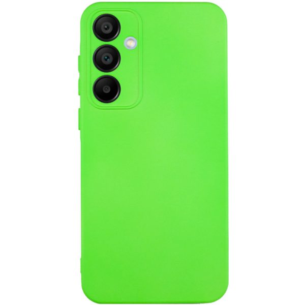 Чохол для Samsung Galaxy M14 5G Салатовий Silicone Cover Lakshmi Full Camera (A)