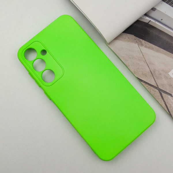 Чохол для Samsung Galaxy M14 5G Салатовий Silicone Cover Lakshmi Full Camera (A) - Зображення 2
