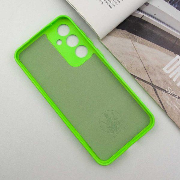 Чохол для Samsung Galaxy M14 5G Салатовий Silicone Cover Lakshmi Full Camera (A) - Зображення 3