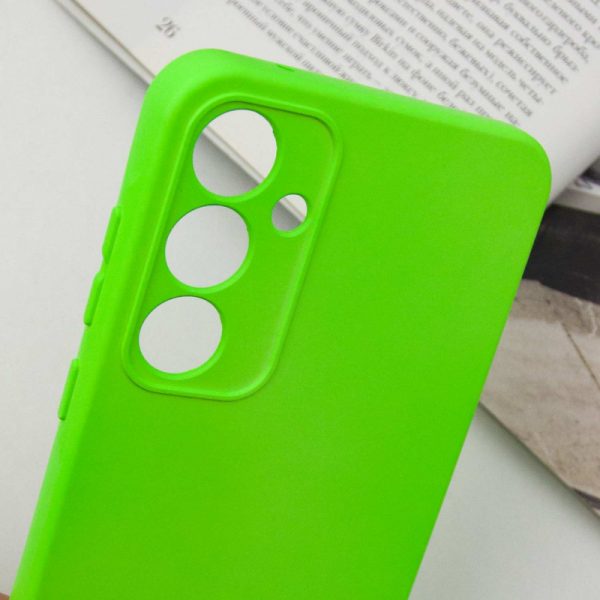 Чохол для Samsung Galaxy M14 5G Салатовий Silicone Cover Lakshmi Full Camera (A) - Зображення 5