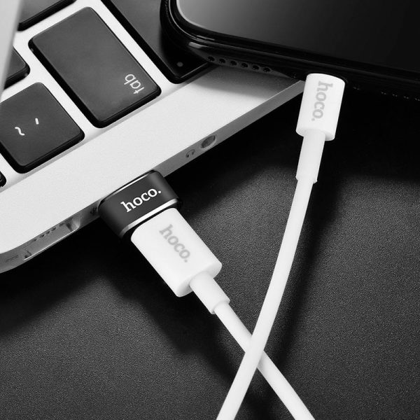 Перехідник OTG USB to Type-C Hoco UA6 - Зображення 7