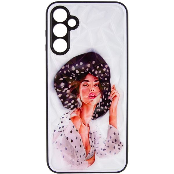Чохол для Samsung Galaxy A04s Girl in a hat Prisma Ladies - Зображення 2