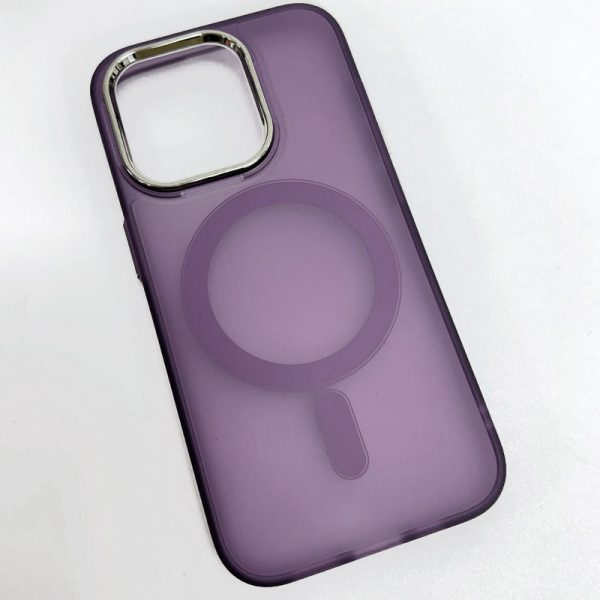 Чохол для iPhone 14 Pro Фіолетовий TPU+PC Lily with MagSafe - Зображення 2