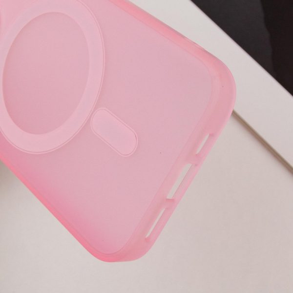 Чохол для iPhone 14 Pro Рожевий TPU+PC Lily with MagSafe - Зображення 8