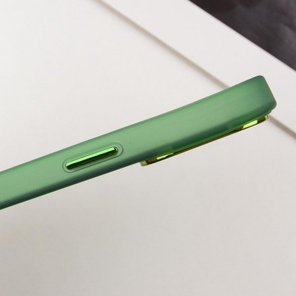 Чохол для iPhone 14 Pro Max Зелений TPU+PC Lily with MagSafe - Зображення 6