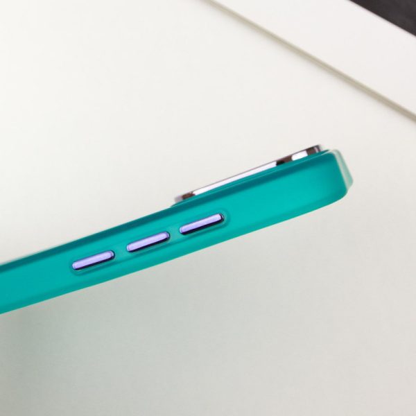 Чохол для iPhone 14 Pro Max Зелений TPU+PC Lily with MagSafe - Зображення 7