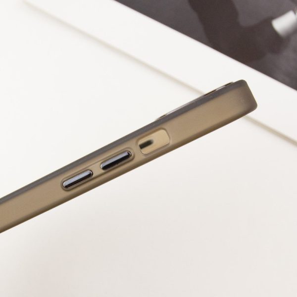 Чохол для iPhone 15 Сірий TPU+PC Lily with MagSafe - Зображення 7