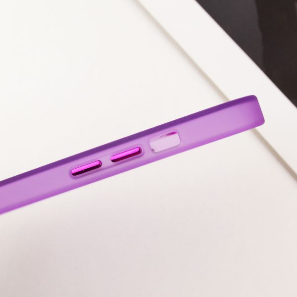 Чохол для iPhone 15 Фіолетовий TPU+PC Lily with MagSafe - Зображення 7