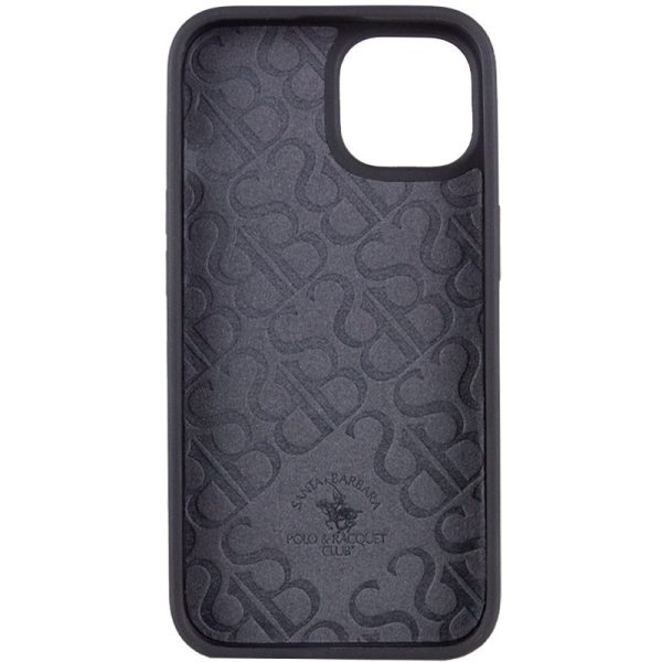 Шкіряний чохол для Apple iPhone 14 Plus Чорний Polo Santa Barbara - Зображення 4
