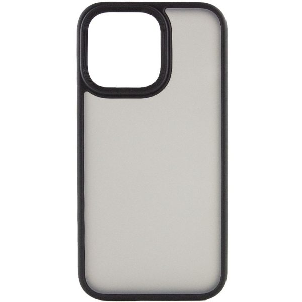 Чохол для iPhone 14 Pro Max Чорний Metal Buttons - Зображення 2