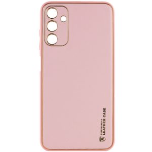 Шкіряний чохол для Samsung Galaxy A14 4G/5G Рожевий Xshield