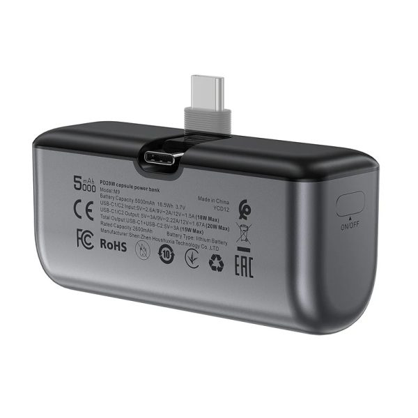 Павербанк Power Bank Acefast M9 PD20W 5000 mAh - Зображення 2