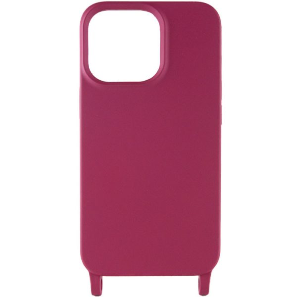 Чохол для iPhone 11 Червоний TPU two straps California - Зображення 2