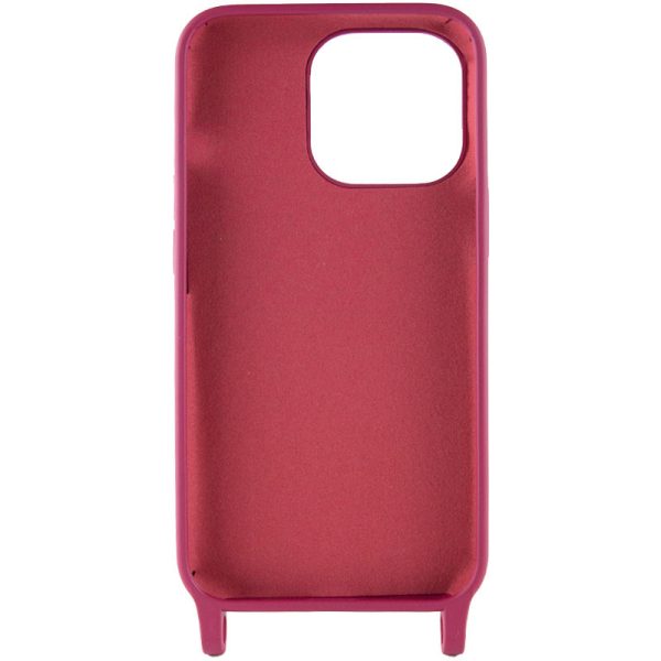 Чохол для iPhone 11 Червоний TPU two straps California - Зображення 3