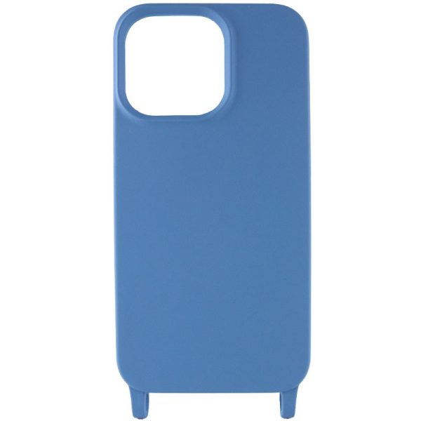 Чохол для iPhone 11 Синій TPU two straps California - Зображення 2
