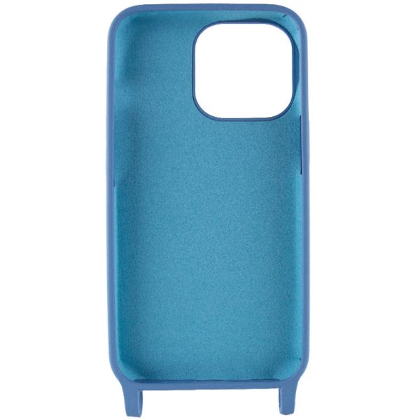 Чохол для iPhone 11 Синій TPU two straps California - Зображення 3