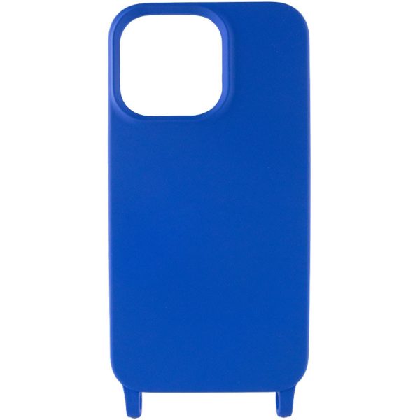 Чохол для iPhone 11 Синій TPU two straps California - Зображення 2