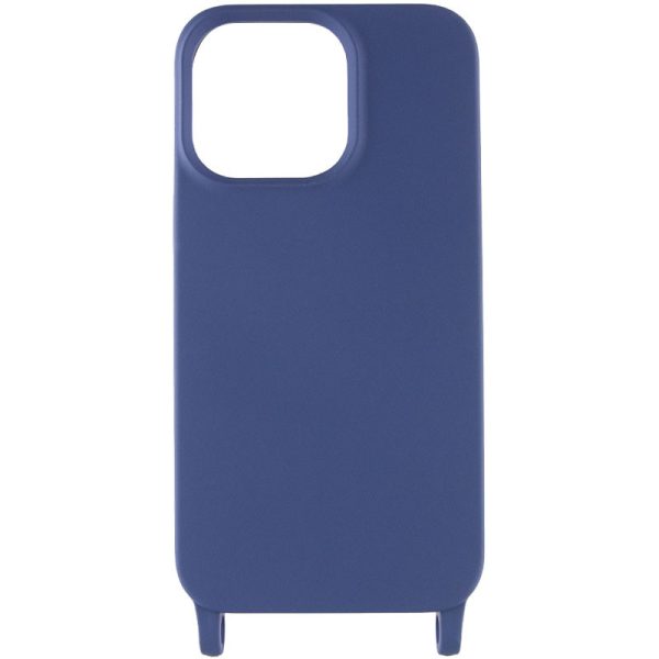 Чохол для iPhone 11 Синій TPU two straps California - Зображення 2