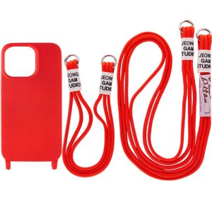 Чохол для iPhone 11 Pro Червоний TPU two straps California