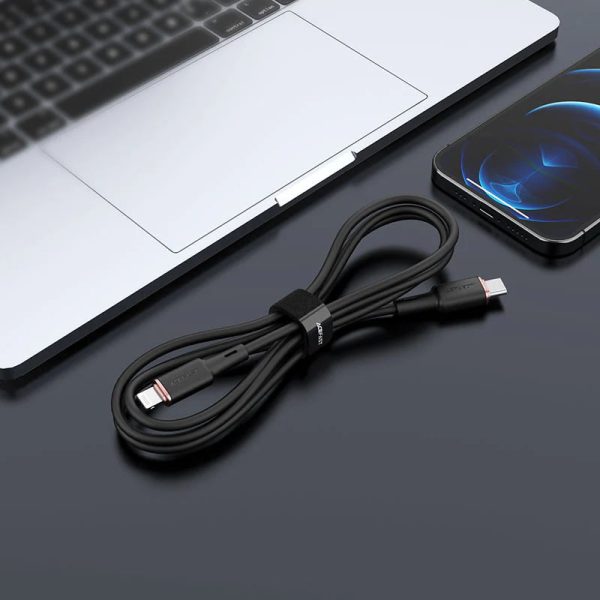Дата кабель Acefast MFI C2-01 USB-C to Lightning zinc alloy silicone (1.2m) - Зображення 5