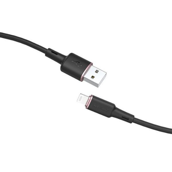 Дата кабель Acefast MFI C2-02 USB-A to Lightning zinc alloy silicone (1.2m) - Зображення 2