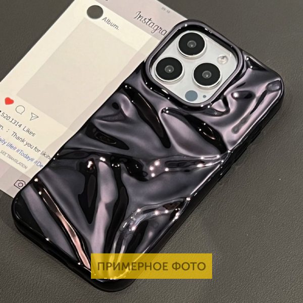 Чохол для iPhone 15 Чорний TPU Sea - Зображення 4
