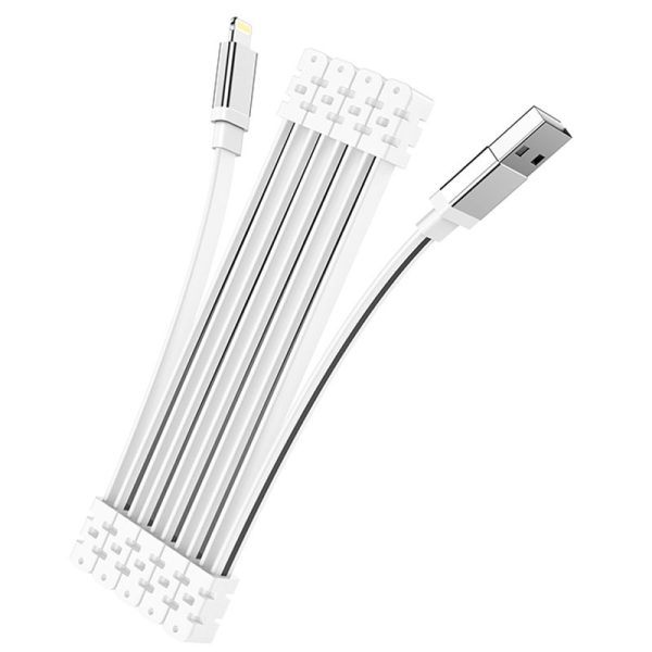 Дата кабель Hoco U103 Magnetic Absorption USB to Lightning (1m) - Зображення 3