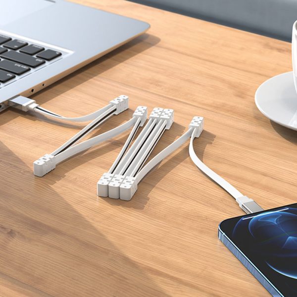 Дата кабель Hoco U103 Magnetic Absorption USB to Lightning (1m) - Зображення 4