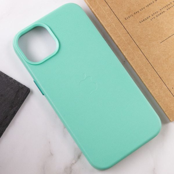 Шкіряний чохол для Apple iPhone 12 Pro Max Ice Leather Case with MagSafe - Зображення 7