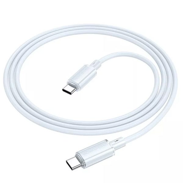 Дата кабель Borofone BX112 Lemon Type-C to Type-C 60W (1m) - Зображення 4