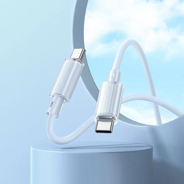 Дата кабель Borofone BX112 Lemon Type-C to Type-C 60W (1m) - Зображення 5