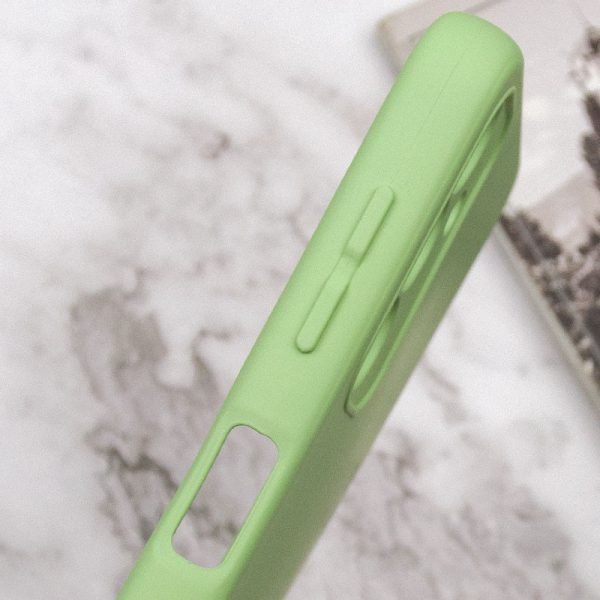 Чохол для Samsung Galaxy M14 5G Зелений Silicone Cover Lakshmi Full Camera (A) - Зображення 6