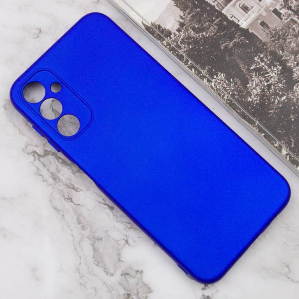 Чохол для Samsung Galaxy M14 5G Синій Silicone Cover Lakshmi Full Camera (A) - Зображення 4